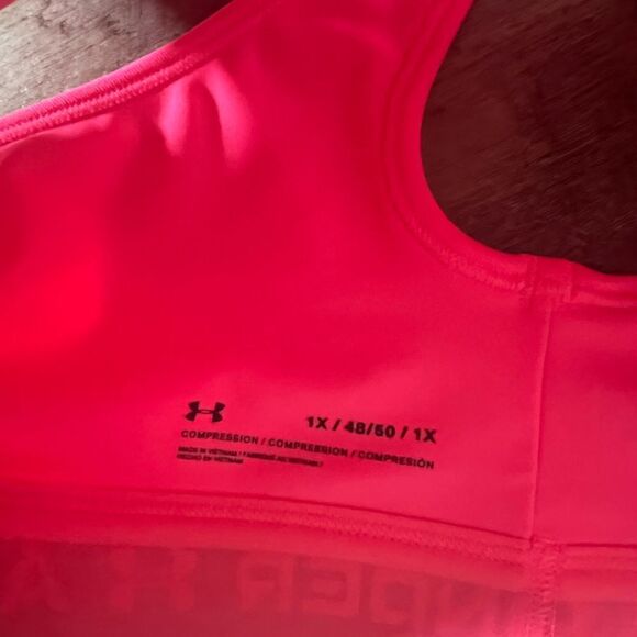 Under Armour Mid Cross-Back Sports Bra-Size 1X - Picture 4 of 6